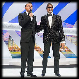 Leonardo Dicaprio Amitabh Bachchan The Great Gatsby premiere Cannes